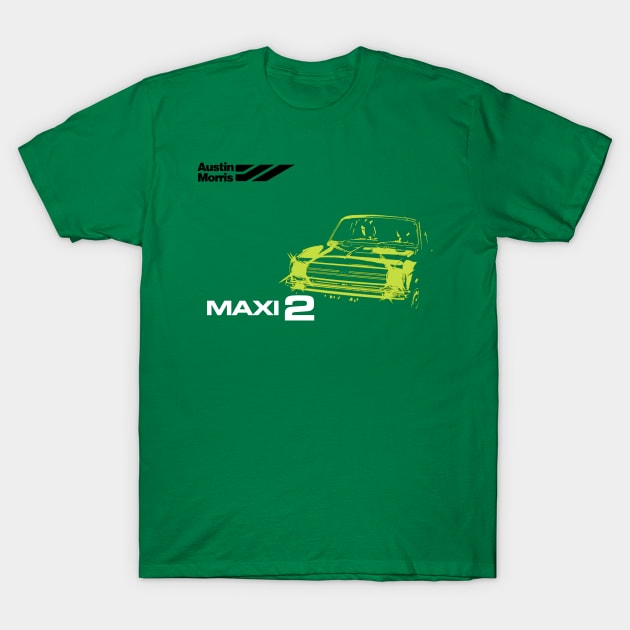 AUSTIN MAXI - owners handbook T-Shirt by Throwback Motors